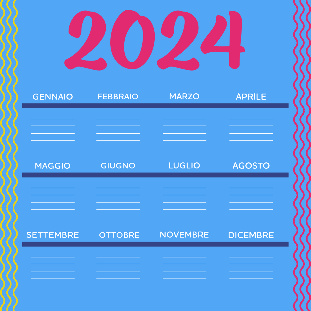 Calendario ponti e festività 2024