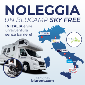 Mobilità senza limiti: il Blucamp Sky Free ti porta ovunque!
