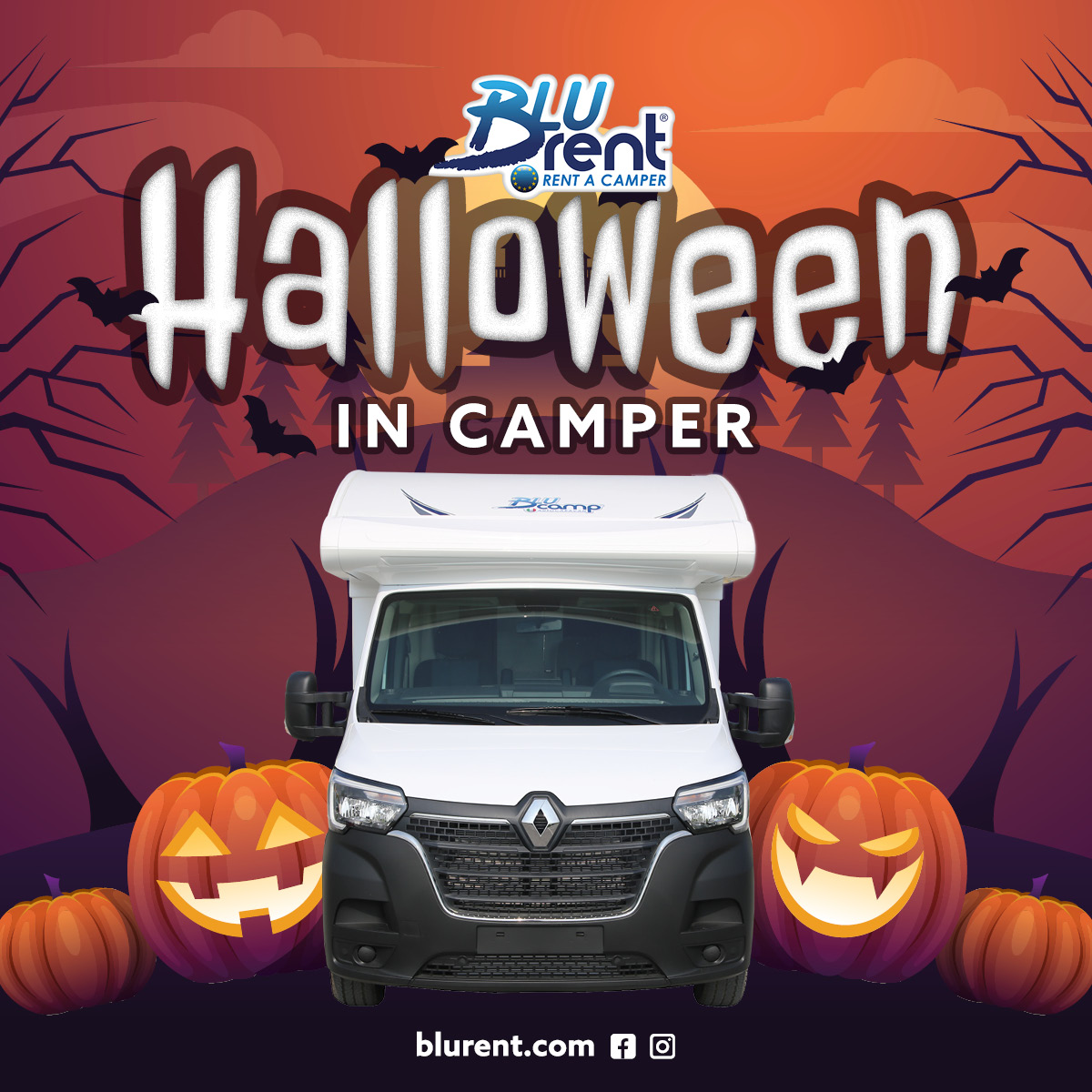 Noleggia un camper ad Halloween